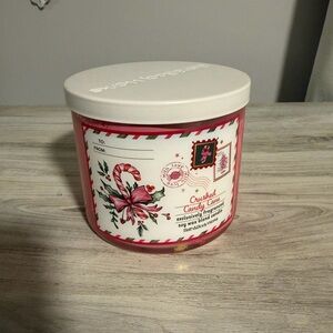Bath and Body Works Crushed Candy Cane 3 Wick Candle